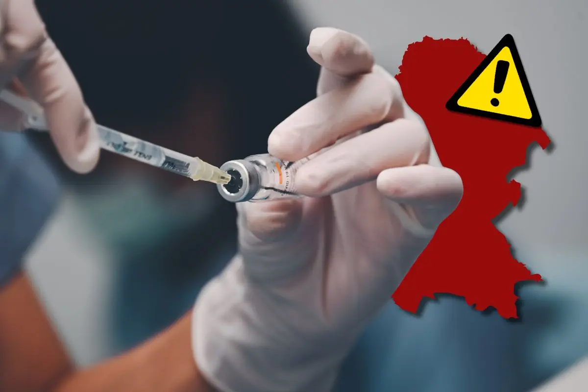Alerta en Coahuila por desabasto de vacunas en instituciones como el IMSS, ISSSTE, y hospitales privados / Foto: Composición de Canva