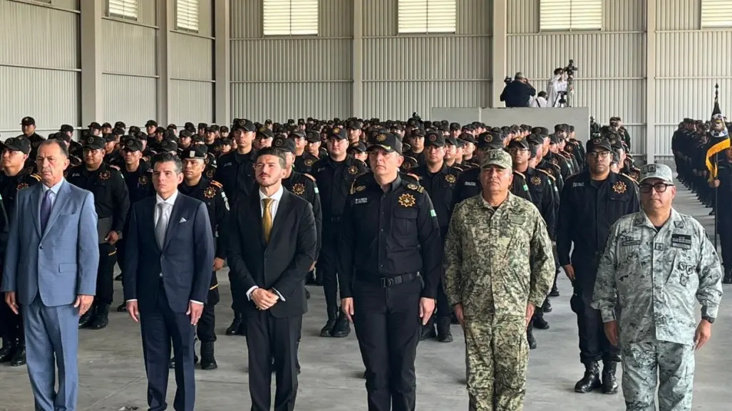 Samuel García reconoce a elementos de Fuerza Civil por récord en seguridad