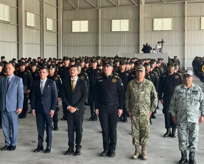 Samuel García reconoce a elementos de Fuerza Civil por récord en seguridad