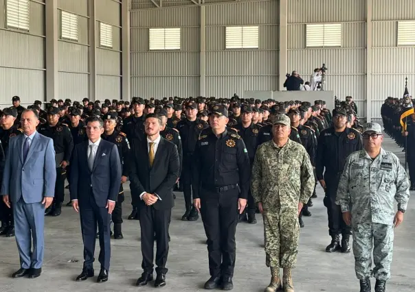 Samuel García reconoce a elementos de Fuerza Civil por récord en seguridad