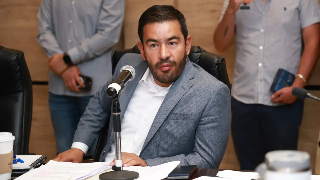 Héctor Herrera Núñez, presidente de la Jugocopo en el el Congreso de Durango. Foto: RRSS.