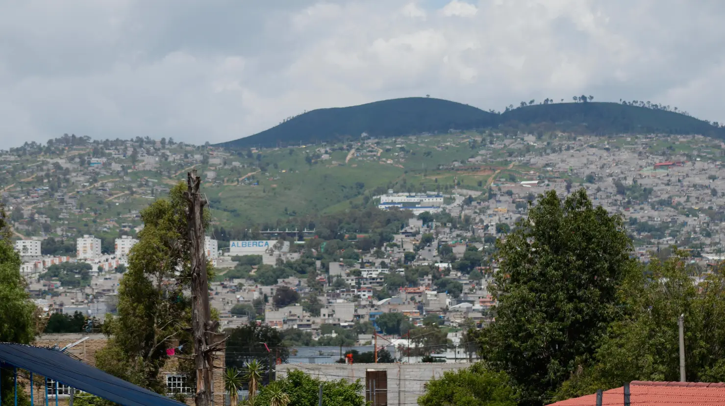 El oriente del Edomex ha visto desaparecer gran parte de sus zonas ecológicas. Imagen: Juan Manuel López