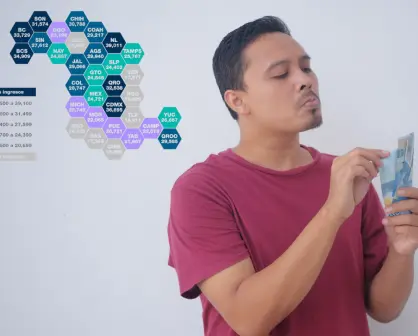 Coahuila raspa el top 10 de estados con mayores ingresos mensuales: Inegi