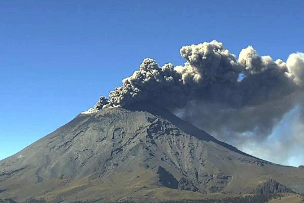 Volcán Popocatépetl. Foto: Conapred