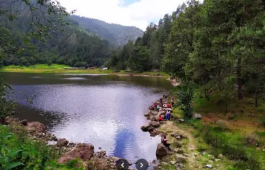 Este rincón secreto del Edomex junto a un volcán inactivo es imperdible para aventureros