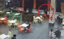 Denuncian en redes agresión contra mujer en Plaza Alameda, en colonia Camino Real en La Paz