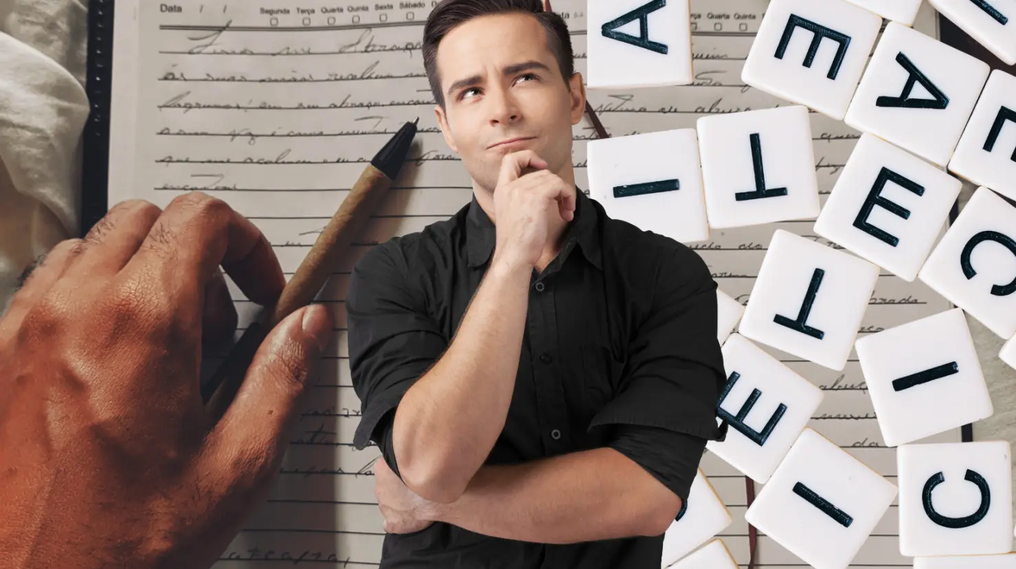 ¿Qué significa escribir todo en mayúsculas, según la grafología? Foto: Canva.