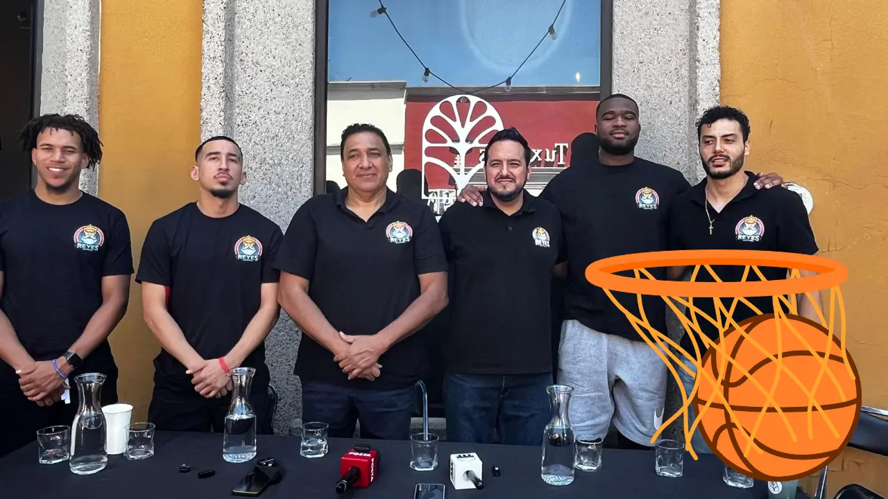 Este 22 de agosto será el debut oficial del equipo de Basquetbol los Reyes de Durango. Foto: Alejandro Ávila.