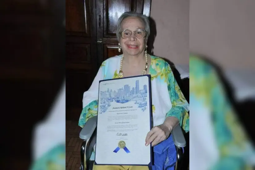 Ana María Rabatté y Cervi, recibió reconocimiento a nivel internacional | Foto: Daniel Espinoza