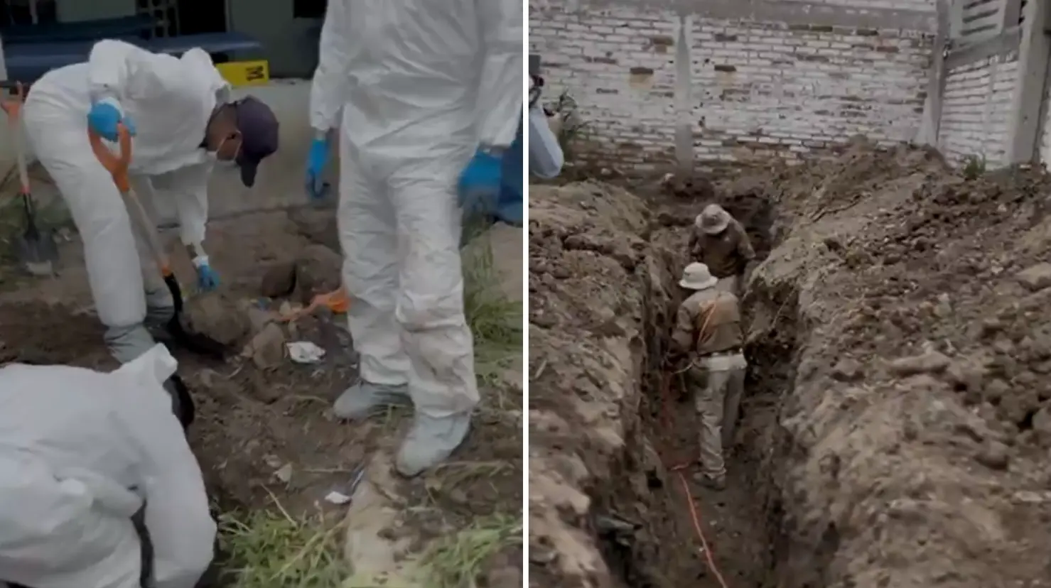Fiscalía de Guanajuato confirma hallazgo de 31 cuerpos en fosa clandestina de La Calera. Foto: X (@FGEGUANAJUATO)