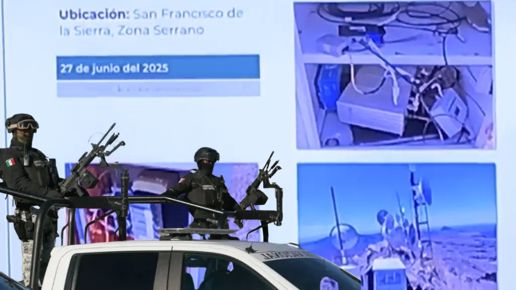 Desmantelan red de antenas del narco en BCS: golpe a su sistema de comunicación