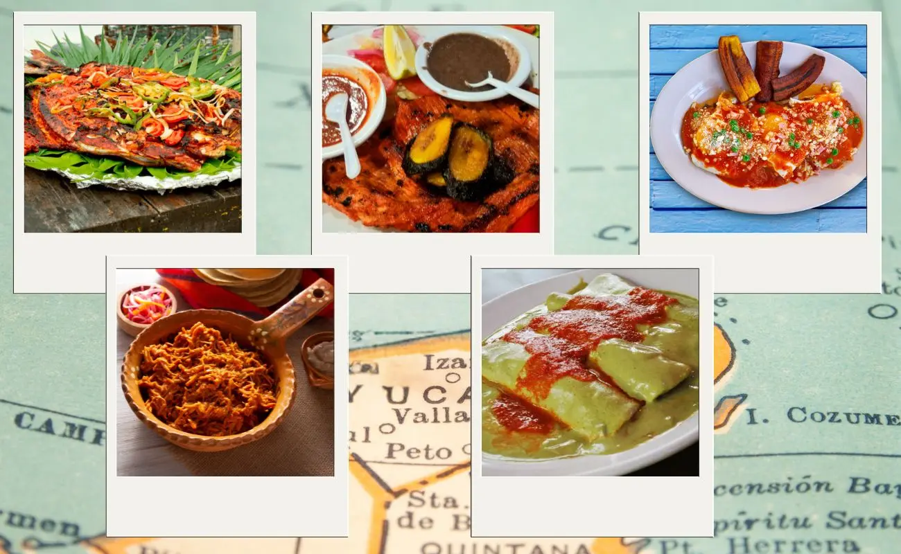 ¿Cuáles son los platillos yucatecos con inspiración maya? Foto: Canva
