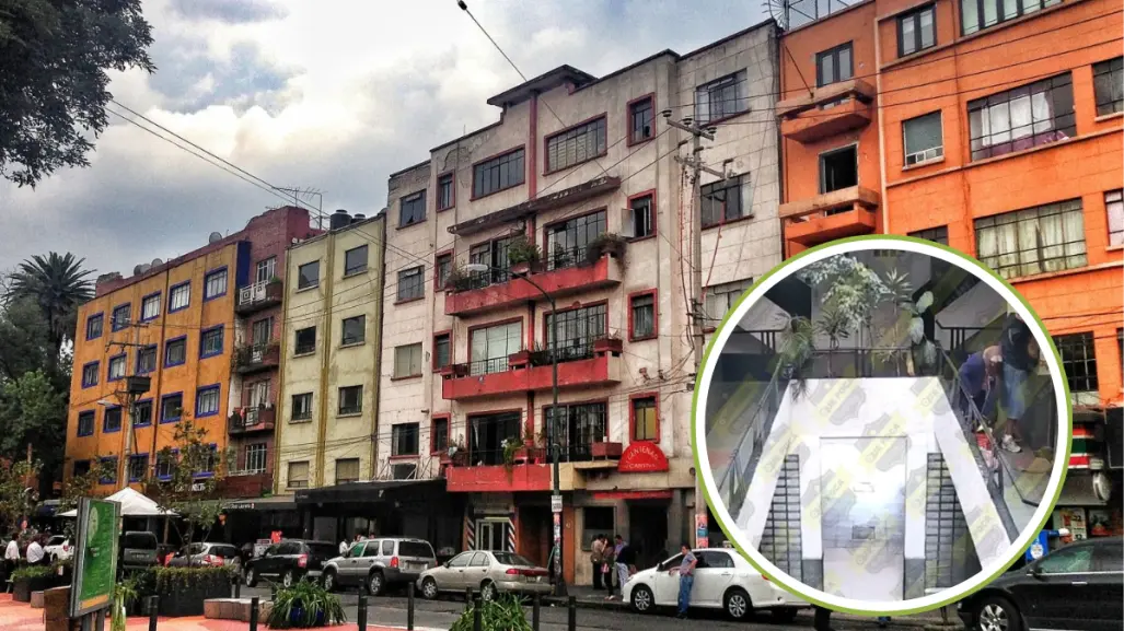 Vecino violento en la Condesa acorrala y amenaza con cuchillo a adultos mayores