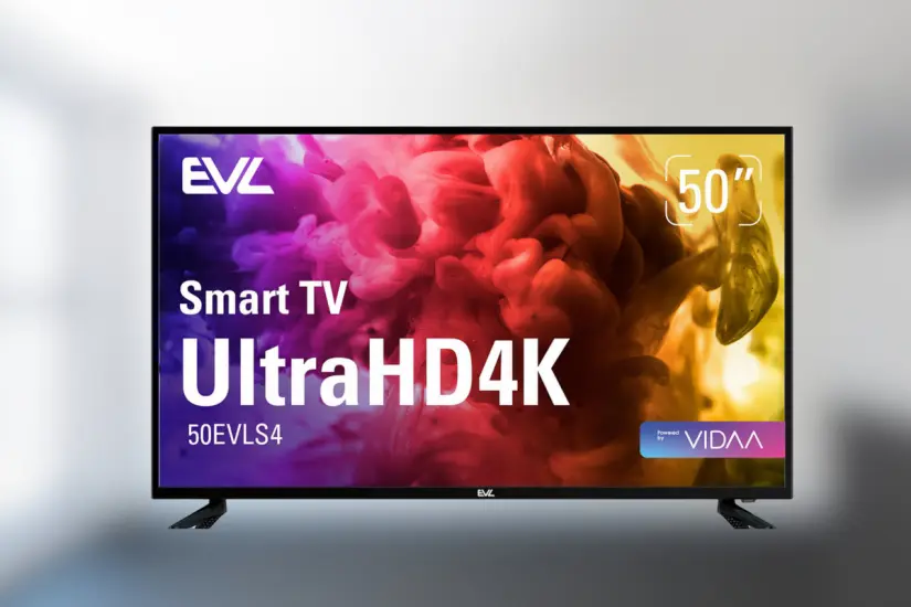 Esta pantalla EVL de 50 pulgadas te ofrece alta tecnología, gran resolución y un súper descuento que no puedes dejar pasar. Foto: Canva