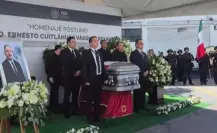 En oficinas de la FGR de Reynosa hacen homenaje de cuerpo presente a su delegado abatido en atentado