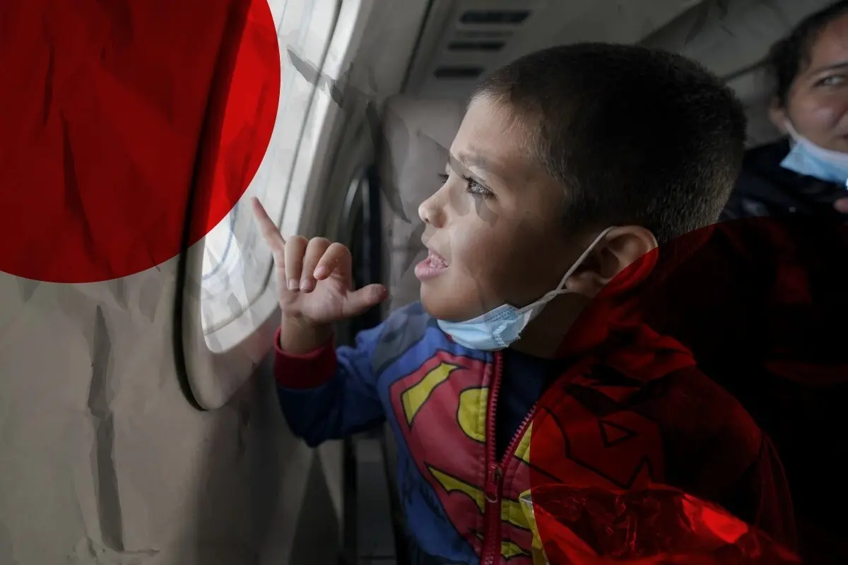 Niño migrante Foto: Sheila Gutiérrez