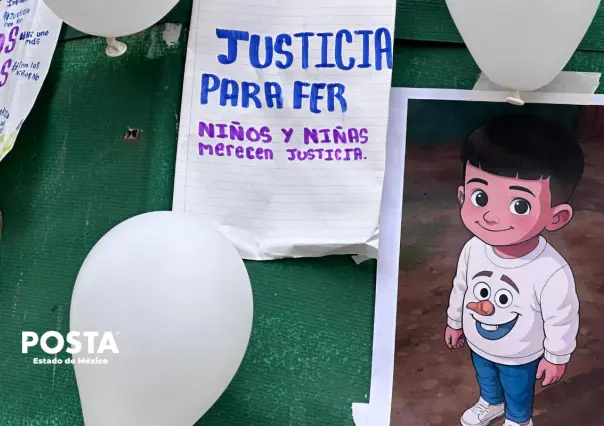 Instalan memorial de Fernandito en Edomex; vecinos piden que se haga justicia