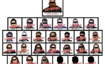 Detienen a 27 miembros de Los Alfas, grupo criminal que operaba en Toluca
