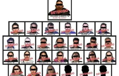 Detienen a 27 miembros de Los Alfas, grupo criminal que operaba en Toluca
