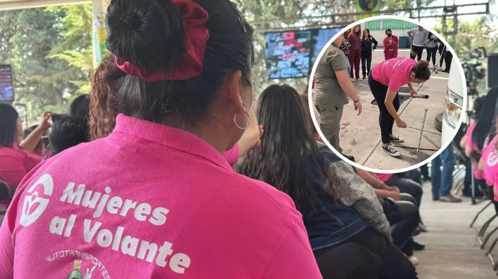 Mujeres al volante en Edomex: reportan menos choques cuando ellas conducen transporte público