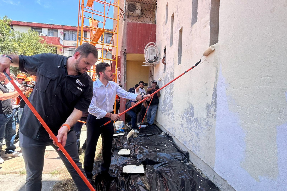 Nuevo León arranca mejoras urbanas rumbo al Mundial 2026 con trabajos en Condominios Constitución