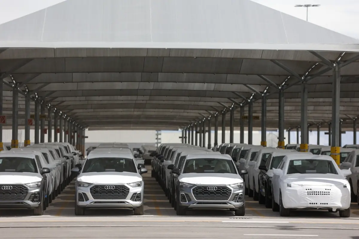 Planta de Audi Foto: Jafet Moz