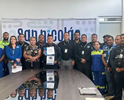 Reconocen a Policía de San Nicolás que salvó a mujer de morir atragantada, ¿quién es y cómo hizo?
