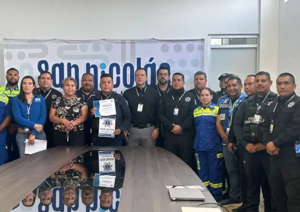 Reconocen a Policía de San Nicolás que salvó a mujer de morir atragantada, ¿quién es y cómo hizo?