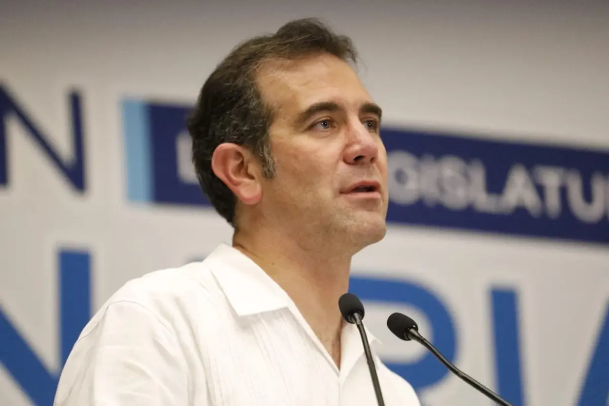 Lorenzo Córdova en conferencia de prensa Foto: X(Twitter) @lorenzocordovav