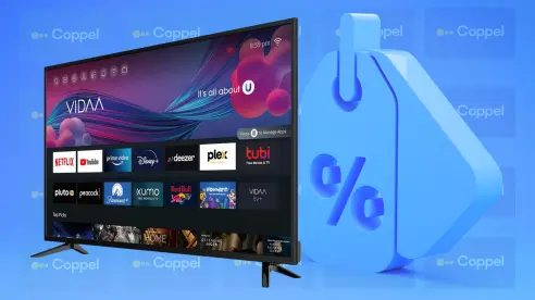 Coppel tiene esta Pantalla Smart TV 50 Pulgadas EVL con mil pesos de descuento