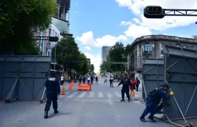 Retiran vallas de Bucareli tras 10 años: adiós al blindaje de Osorio Chong y del PRI en CDMX