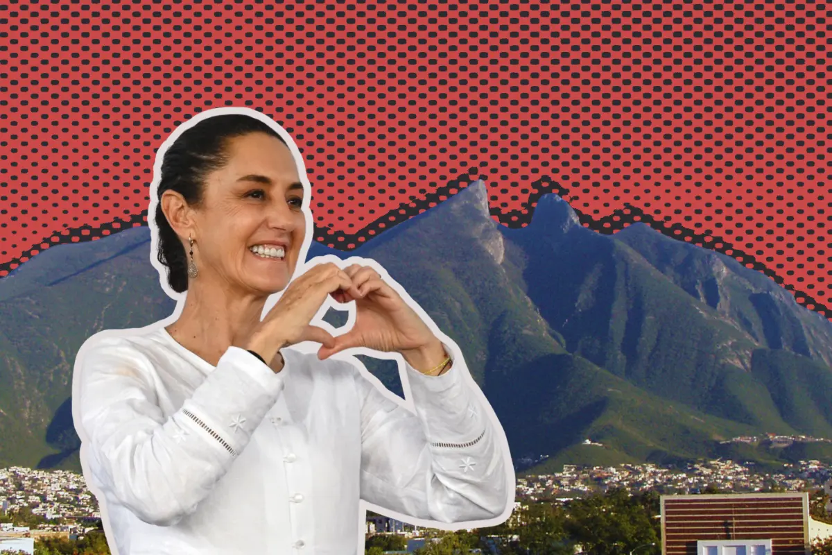 Claudia Sheinbaum llegará a Nuevo León el 26 de agosto para supervisar los trabajos del tren de pasajeros/Foto: POSTA