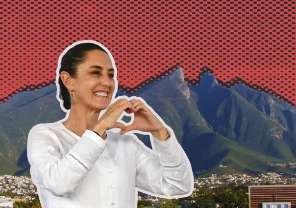 Visita presidencial: Sheinbaum llega a Nuevo León para revisar proyecto de tren de pasajeros