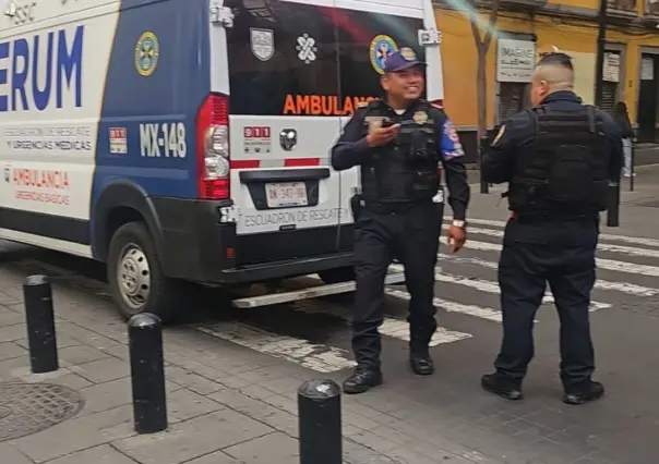 Hombre resulta gravemente herido por resistirse a asalto en Centro Histórico de CDMX