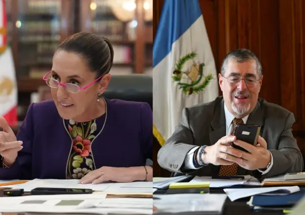 Claudia Sheinbaum sostiene llamada telefónica con Bernardo Arévalo, ¿de qué hablaron?