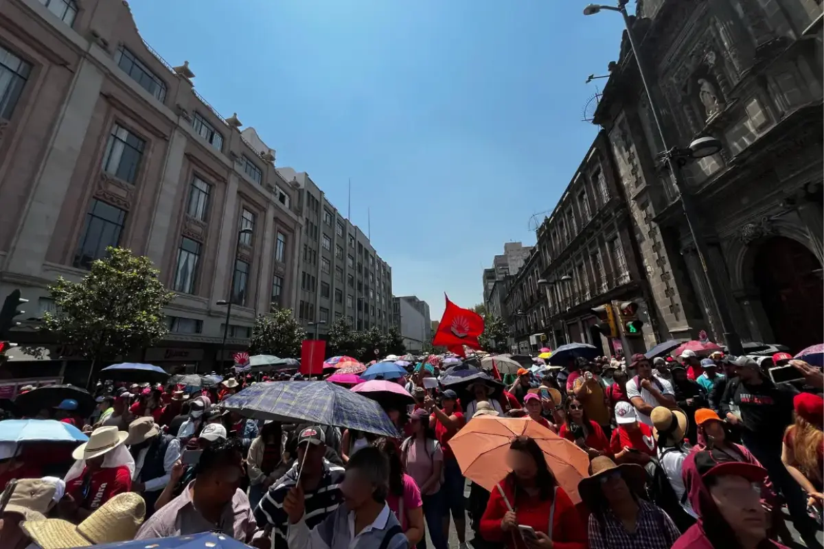 Concentración en CDMX. Foto: POSTA CDMX