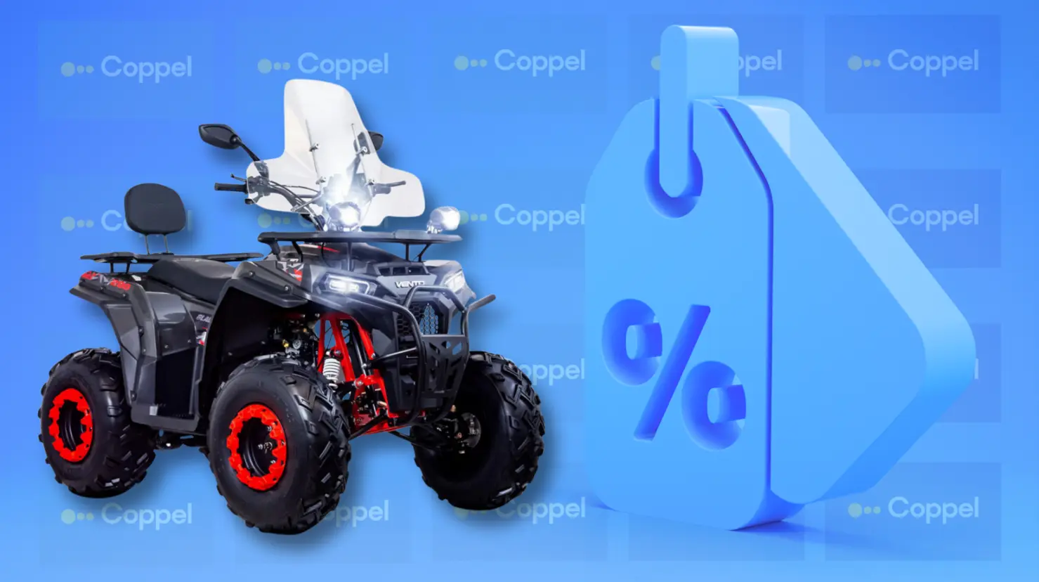 Descubre la potencia de la Vento Gladiator 2.0 2026, ahora a la venta en Coppel para conquistar cualquier terreno. Foto: Canva