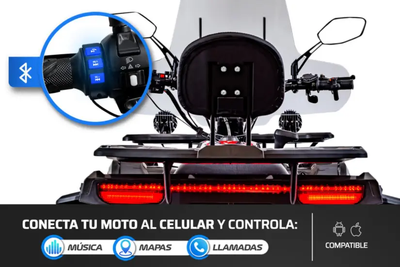 Disponible en Coppel, la Vento Gladiator 2.0 2026 es la cuatrimoto ideal para explorar caminos con potencia y confort. Foto: Coppel