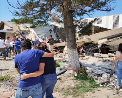 A dos años del derrumbe, la parroquia Santa Cruz sigue sin fecha de reconstrucción