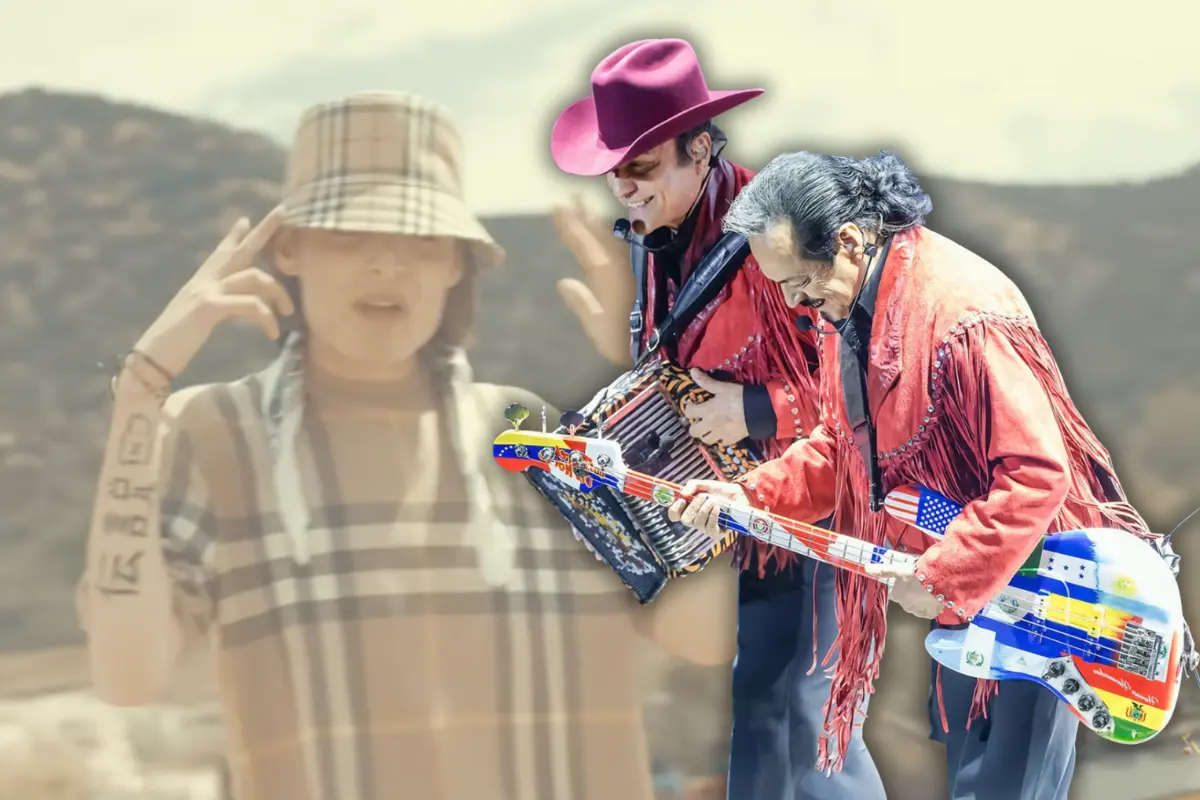 Los Tigres del Norte y Peso Pluma (Foto: IG @lostigresdelnorte / @pesopluma_oficial / Canva)