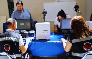 Este es el módulo del Instituto de Control Vehicular que operará hasta el sábado en San Nicolás