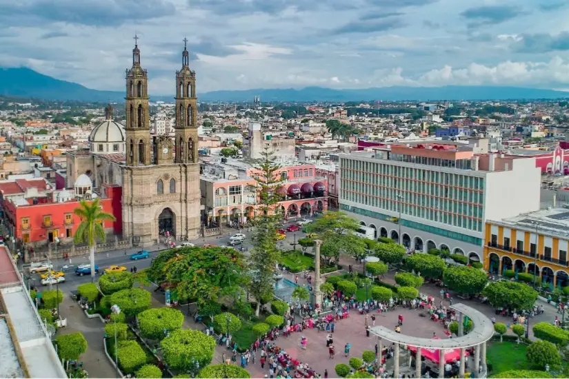 Centro histórico de Tepic, capita de Nayarit. Foto: Lugares Turísticos México