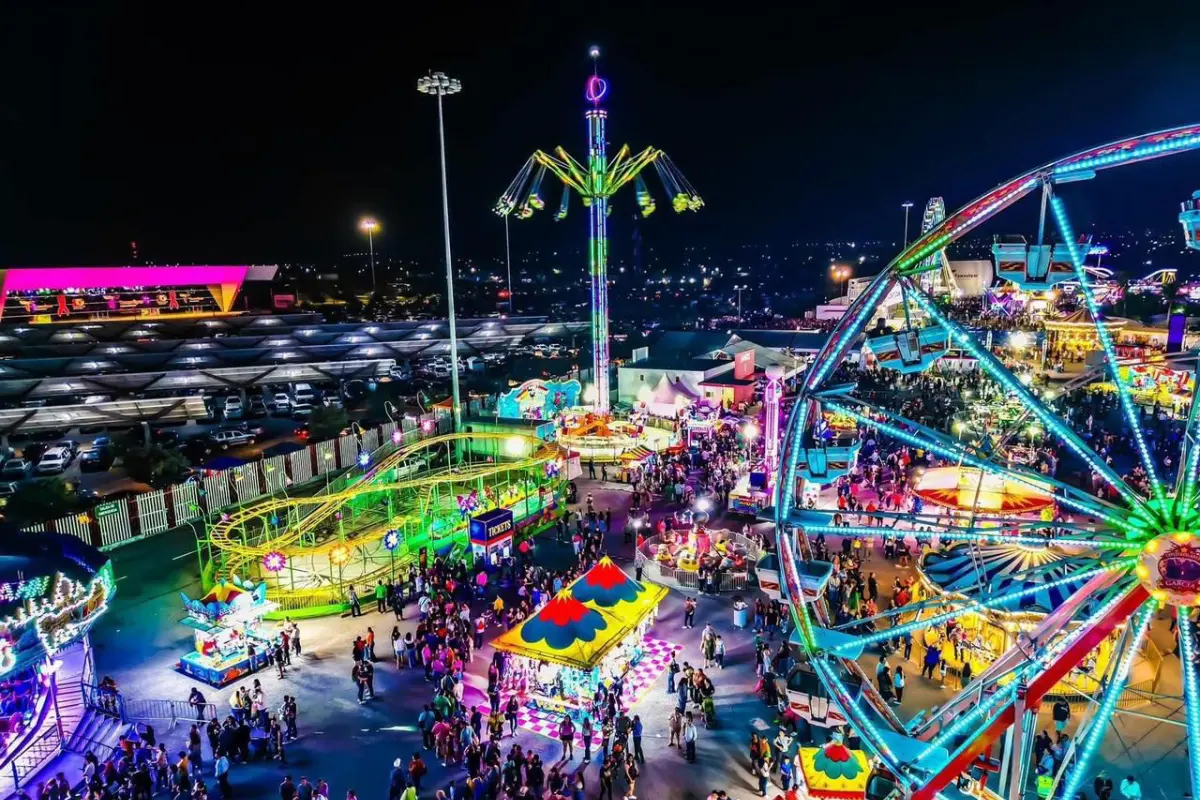 La Feria Tamaulipas es la fiesta popular más grande del estado. Foto: Carlos García