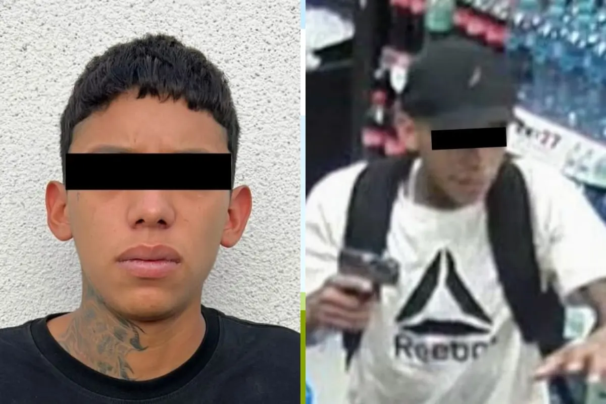 Benito “N” detenido e investigado por homicidio de empleado de la CFE en el sur de Monterrey. Foto: Especial/Canva