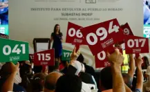 Gobierno federal recauda más de 40 millones de pesos en subasta; lanzan modalidad de venta directa