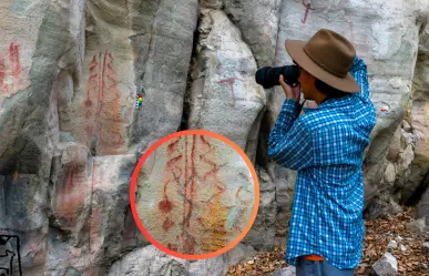 Buscan proteger el patrimonio de las pinturas rupestres de Durango