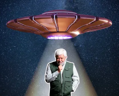 Jaime Maussan presenta video de esferas luminosas del cielo de Saltillo