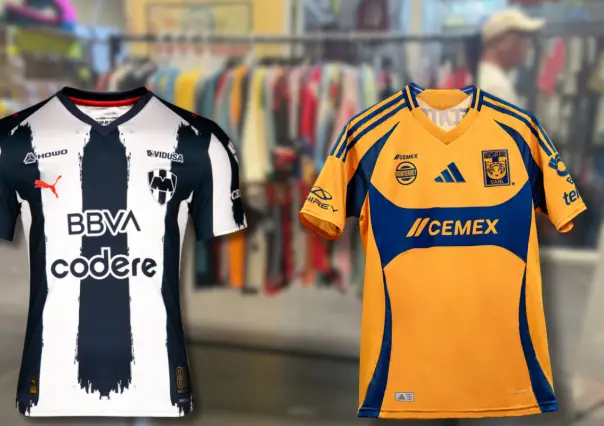 Jerseys piratas de Tigres y Rayados proliferan pese a decomisos en Nuevo León