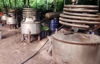 FGR asegura laboratorio de metanfetaminas en Palenque, Chiapas