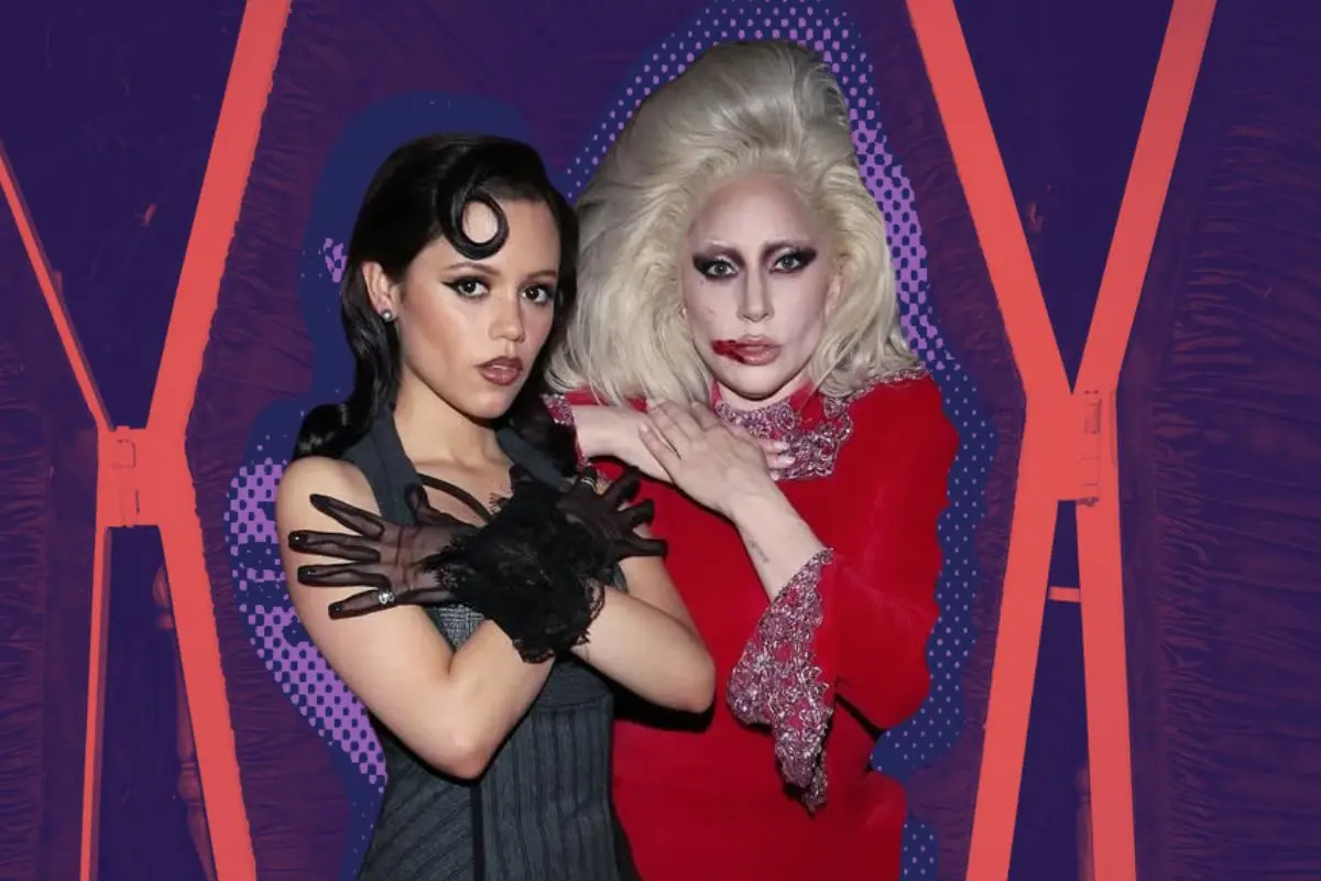 La canción Death Dance acompañara la aparición especial de de Lady Gaga en Merlina Temporada 2. FOTO: CANVA/IG: @ladygaga